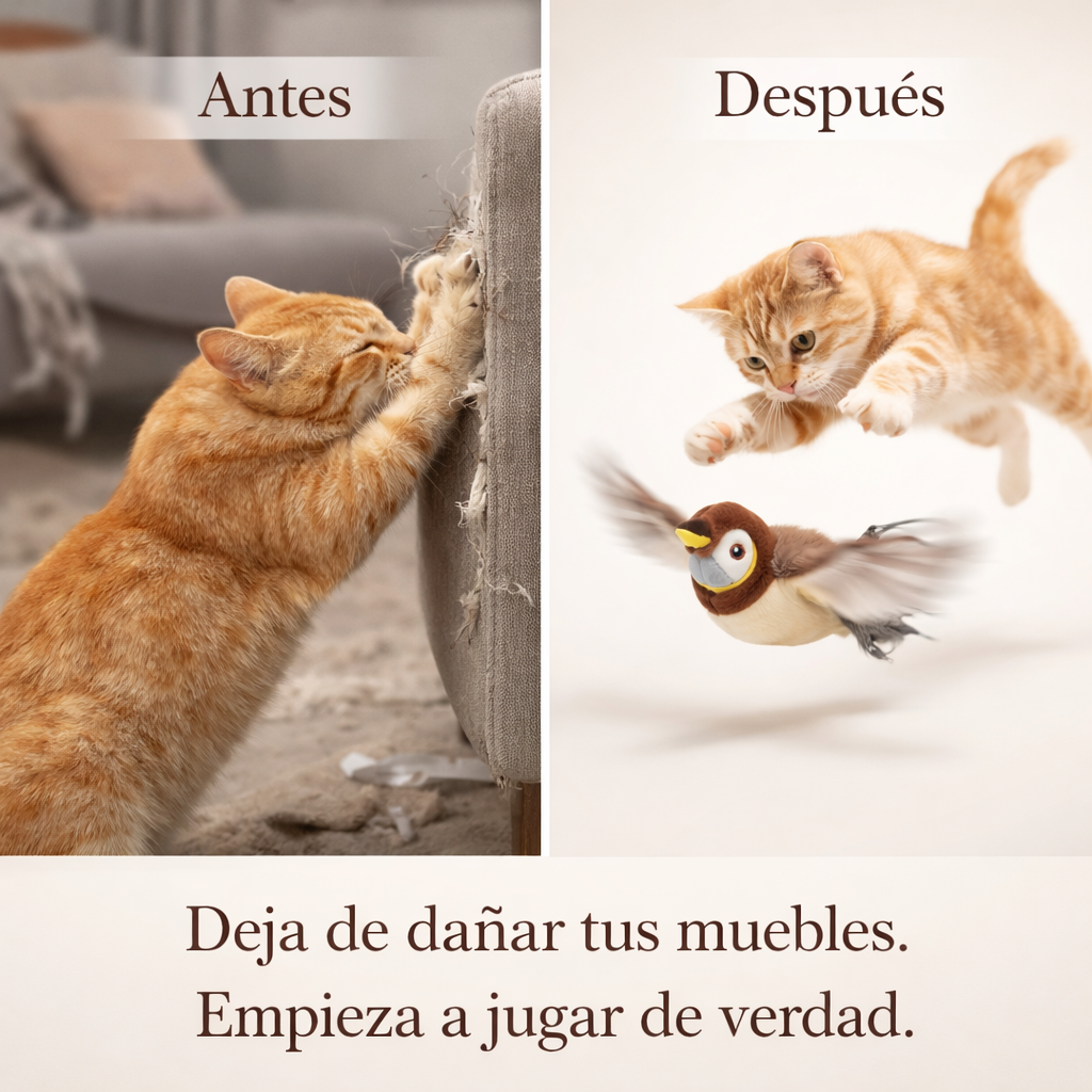 PurrBird - Para que sea feliz cuando no estés